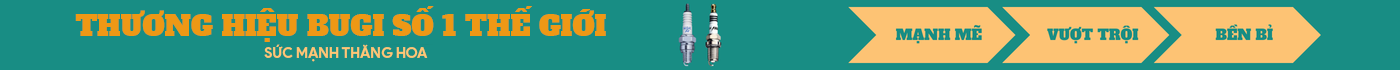 Thương hiệu Bugi số 1 thế giới