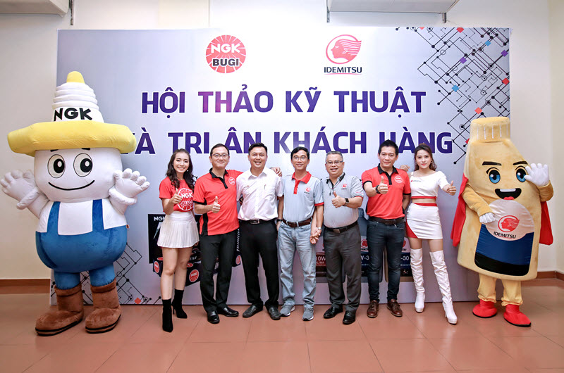 [An Giang - 11.10.2019] Hội thảo kỹ thuật bugi NGK - dầu nhờn IDEMITSU