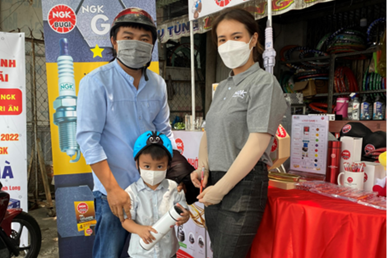 [Vĩnh Long - 18.03.2022] Chương trình hỗ trợ đại lý của bugi NGK