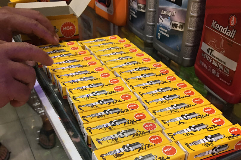 NGK SPARK PLUGS DETECT AND HANDLE CASES OF COUNTERFEIT PRODUCT BUSINESS