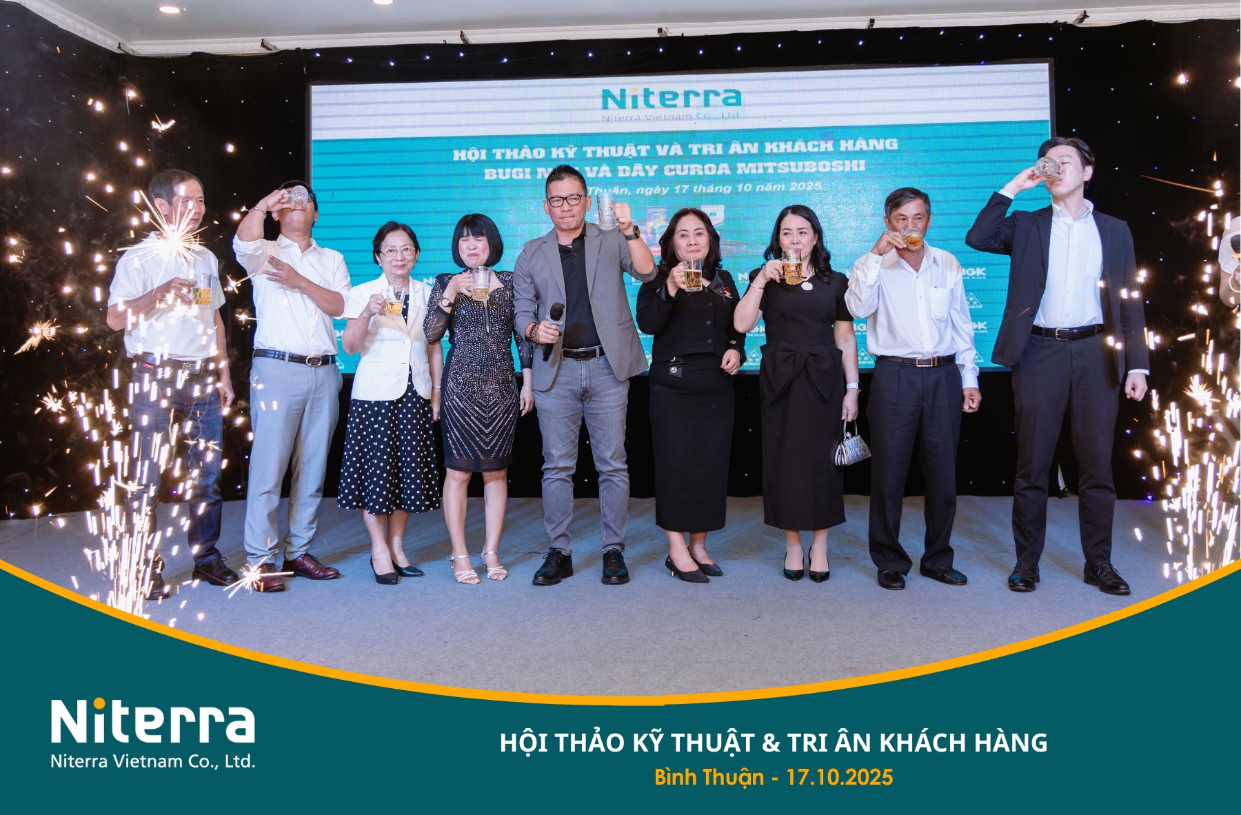 Tưng bừng buổi Hội thảo kỹ thuật & Tri ân khách hàng tại Bình Thuận