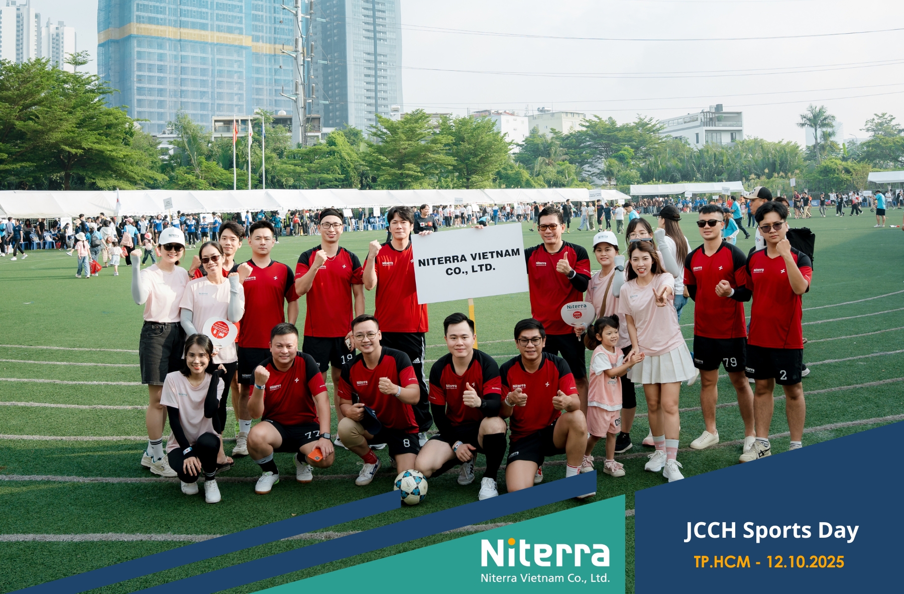 Sôi động Ngày hội thể thao Việt - Nhật JCCH 2025