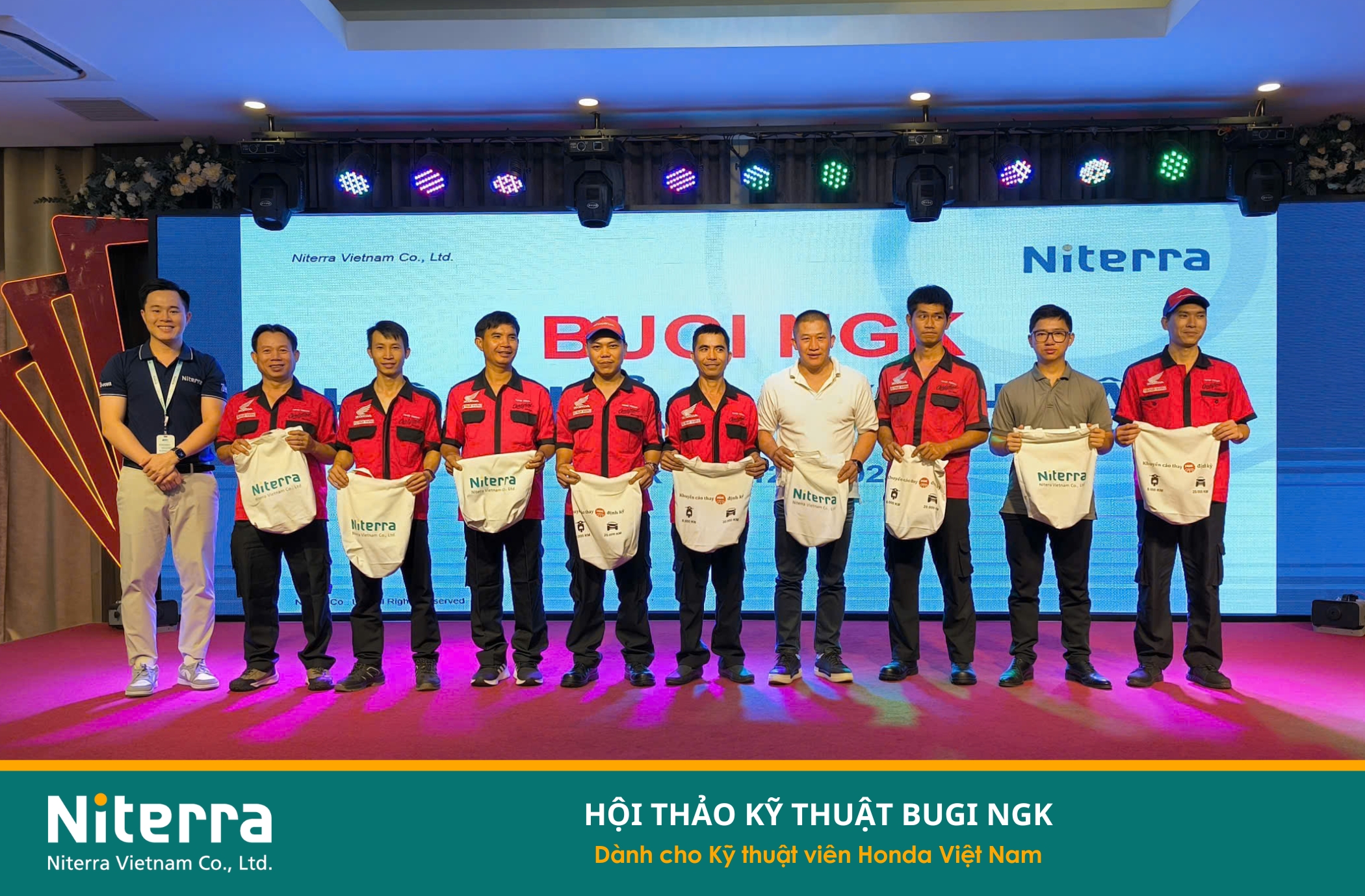 Hội thảo về Bugi NGK dành cho kỹ thuật viên HEAD