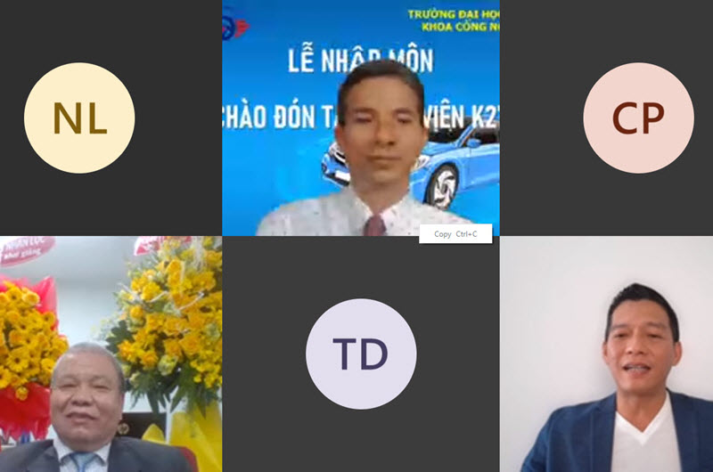 Bí quyết thành công khi học tập online - đại diện bugi NGK chia sẻ đến tân sinh viên k27