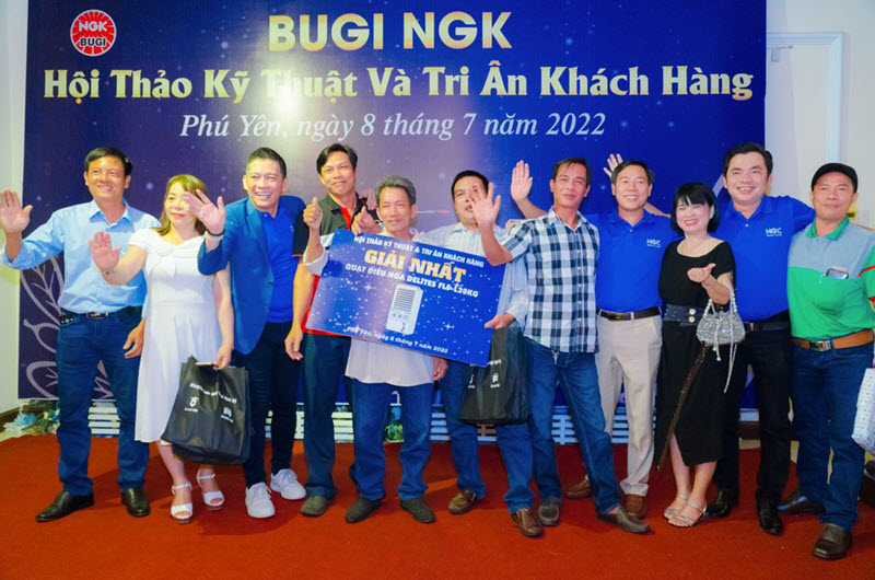 [PHU YÊN_8th June, 2022] NGK SPARK PLUGS HOLD LIVE TECHNICAL WORKSHOP FOR THE FIRST TIME IN 2022
