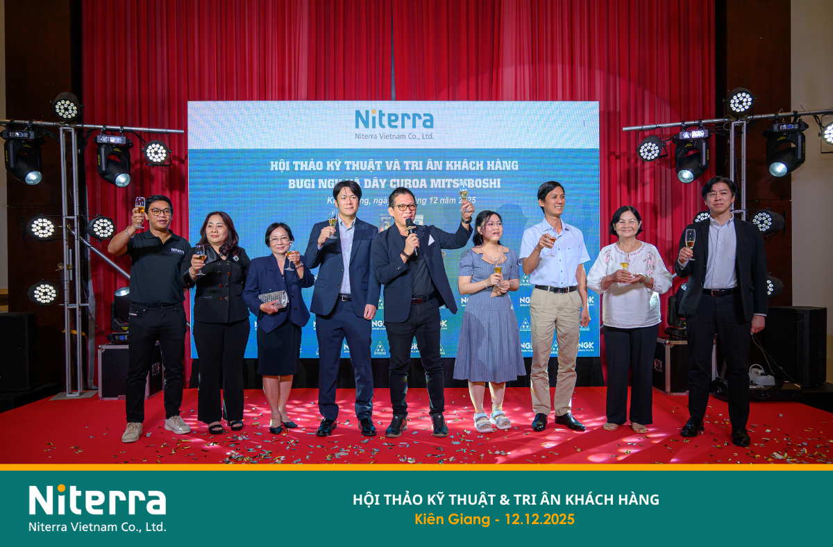 An Emotional and Memorable Experience with Niterra Vietnam at the Technical Seminar & Customer Appreciation Event in Kien Giang