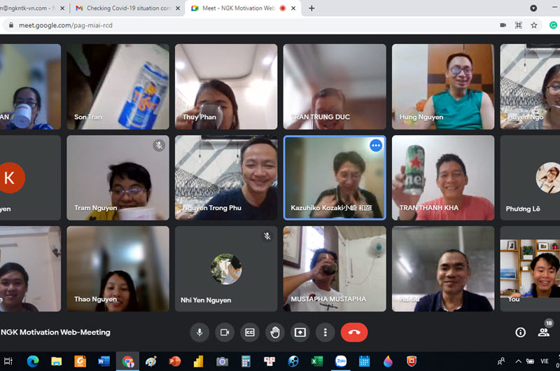 Bugi NGK Việt Nam lần đầu tiên tổ chức hội thảo kỹ thuật trực tuyến