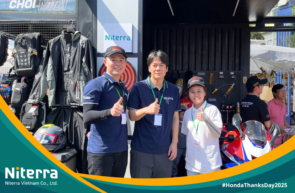 Niterra Vietnam “Ignites the Energy” to Wrap Up Honda Thanks Day 2025