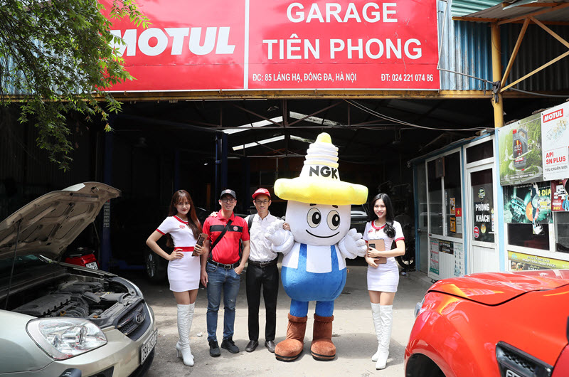 Roadshow NGK truyền sức mạnh cùng garage ô tô vượt đại dịch corona