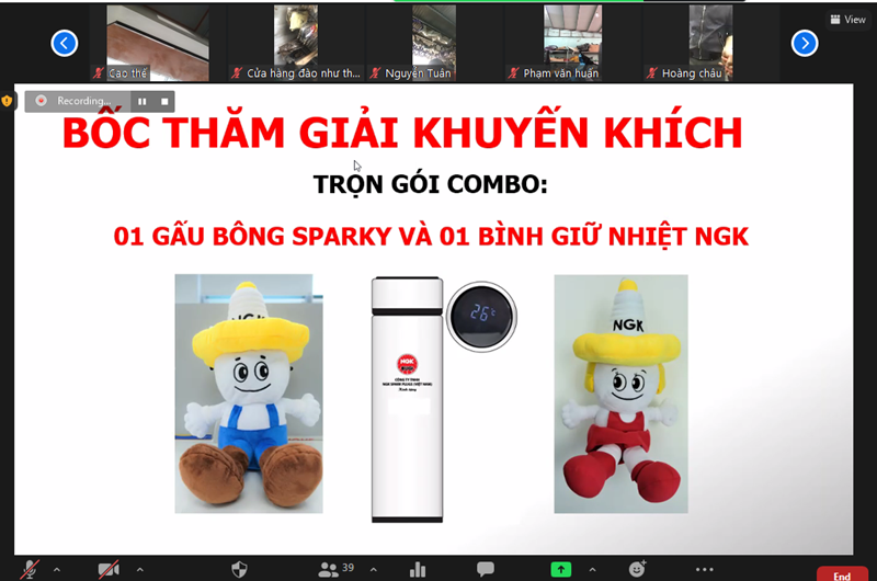 Bugi NGK lên ý tưởng mới cho hội thảo kỹ thuật online