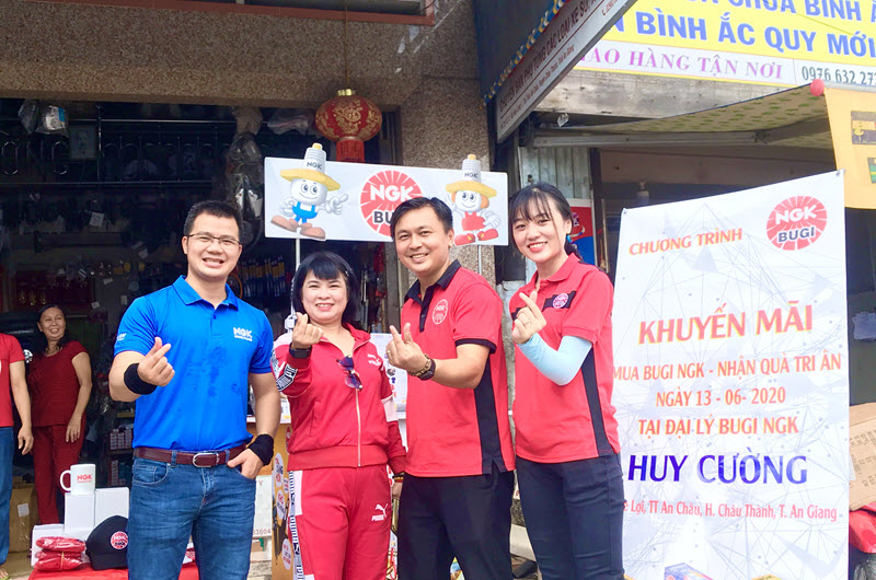 [An Giang_13.06.2020] Bugi NGK đưa ra chương trình bán hàng hấp dẫn  hỗ trợ đại lý chính hãng