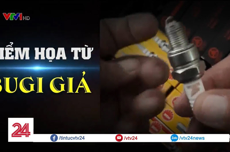 Hiểm họa khôn lường từ việc sử dụng bugi NGK giả