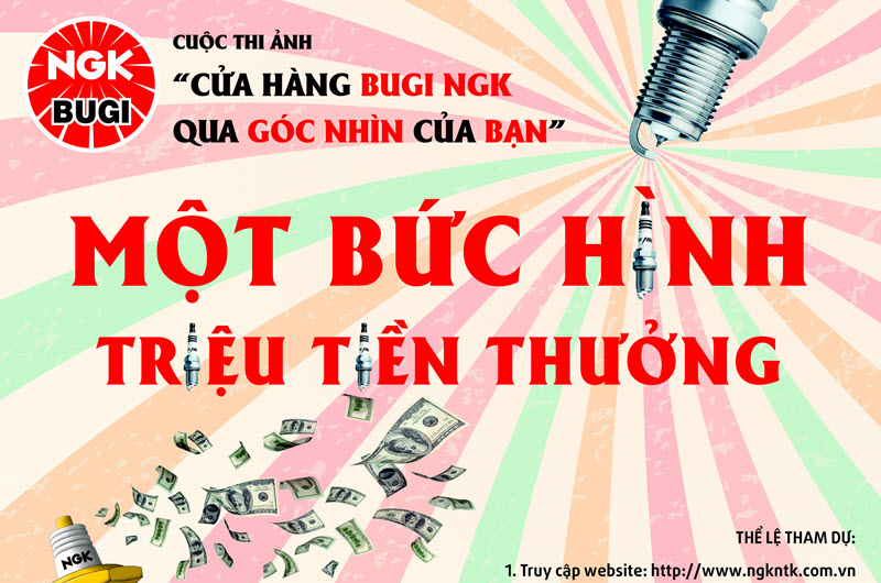 Cuộc thi ảnh “Cửa hàng bugi NGK dưới góc nhìn của bạn”