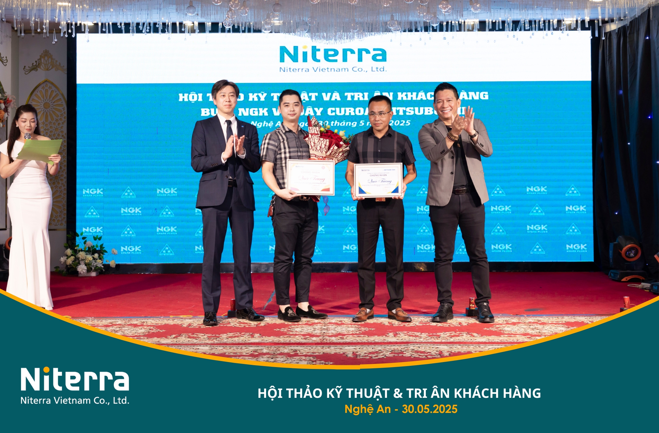 Sôi nổi sự kiện hội thảo kỹ thuật và tri ân khách hàng tại Nghệ An