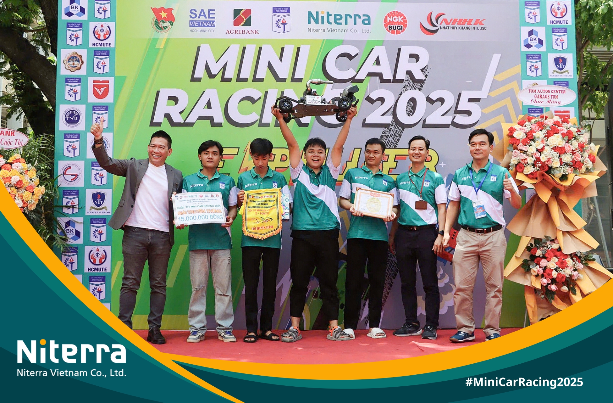 Chung kết Mini Car Racing 2025 – Sân chơi quy tụ những tài năng trẻ