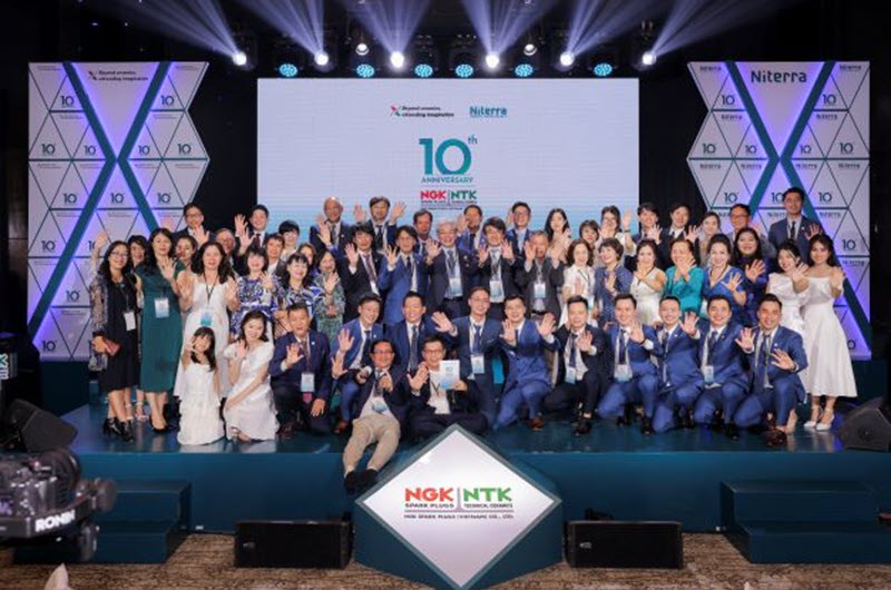 Kỷ niệm 10 năm thành lập công ty TNHH NGK Spark Plugs Việt Nam