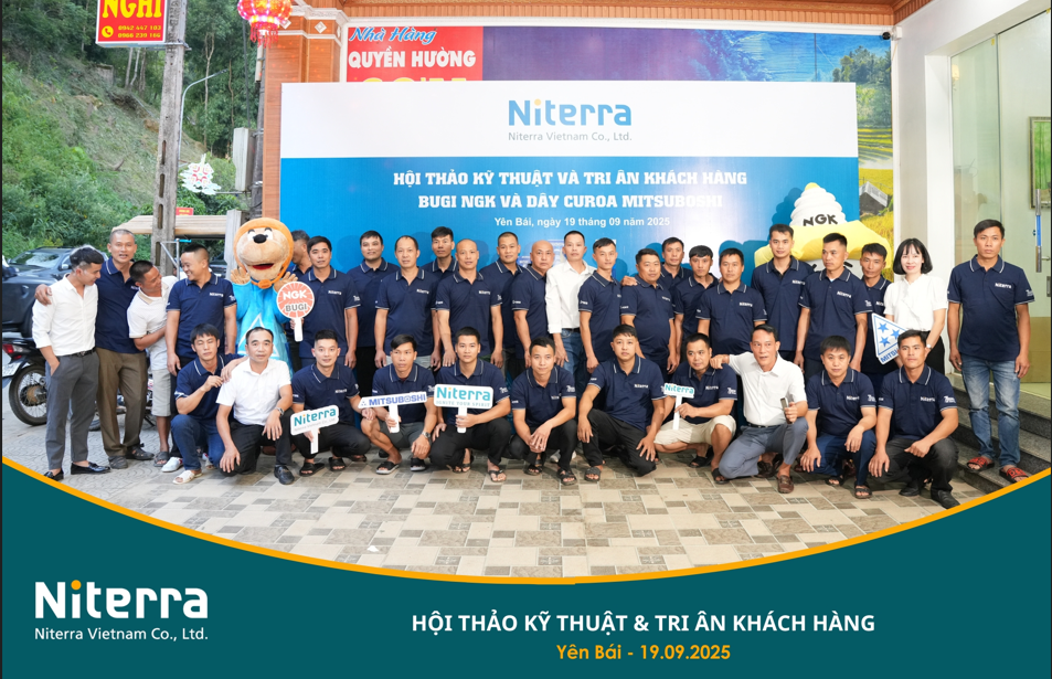 Niterra Việt Nam tri ân khách hàng vùng cao Yên Bái