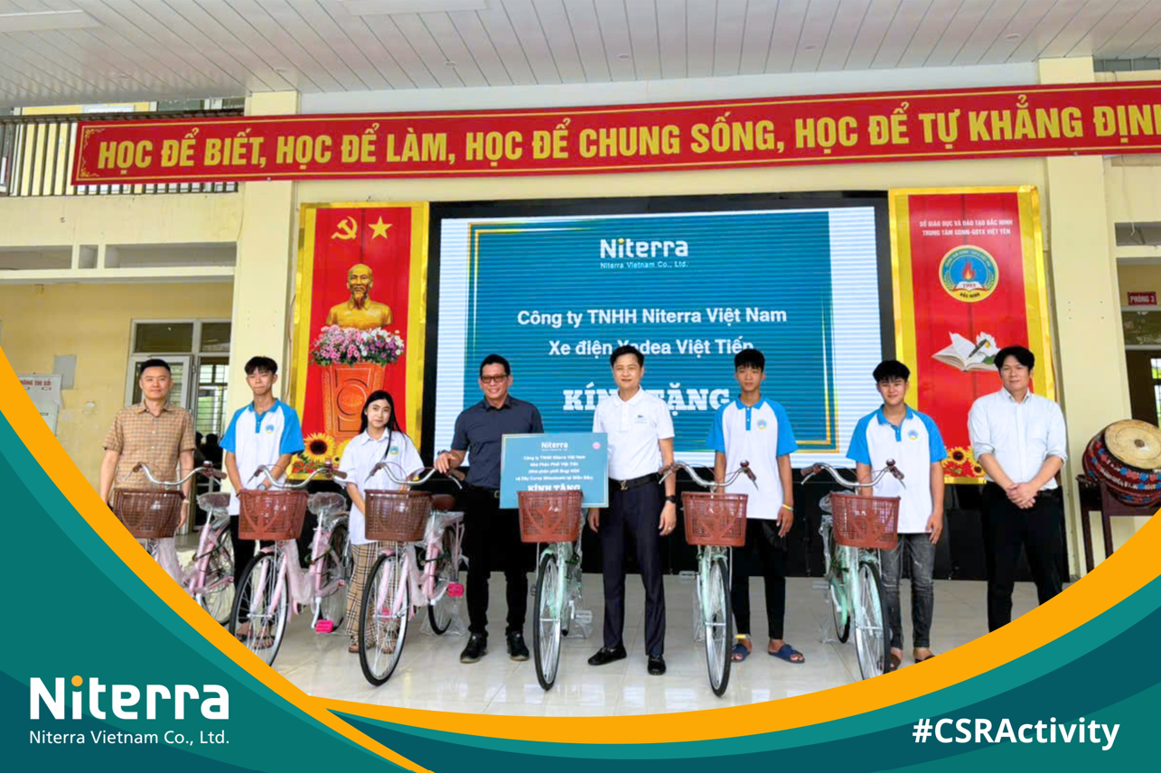 Theo chân Niterra Việt Nam đến Bắc Giang làm chương trình cộng đồng