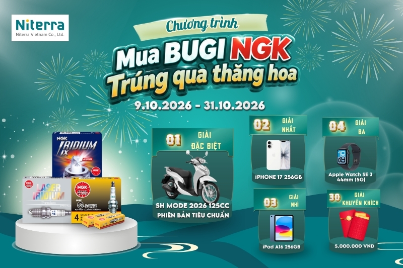 Niterra Vietnam Launches Its First Promotion Targeting Garages and End Consumers