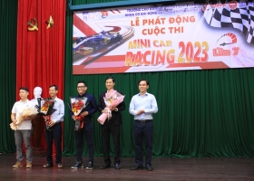 PHÁT ĐỘNG CUỘC THI MINICAR RACING - NĂM 2023 - Lần thứ 7 tại CĐKT Cao Thắng